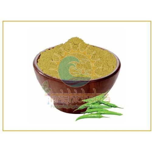 Dehydrated Green Chilli Powder