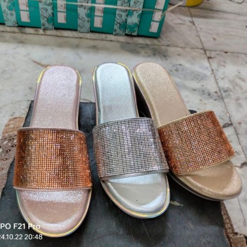 Light Weight Memory Form Heel Ladies Sandal