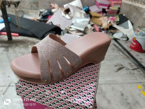 Sparkle Strap Heeled Ladies Sandal