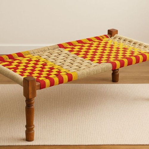 Handcrafted Rajasthani Charpai Bed Handcrafted Rajasthani Charpai Bed
