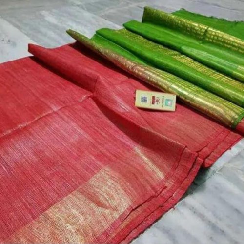 Ladies Tussar Silk Saree