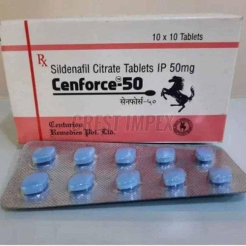 Cenforce 50mg Sildenafil Tablets
