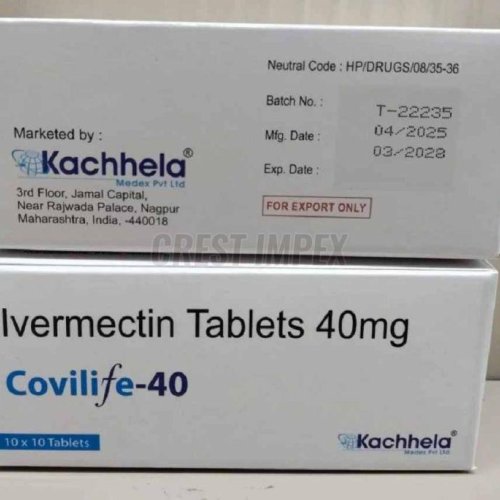 Covilife 40mg Ivermectin Tablets