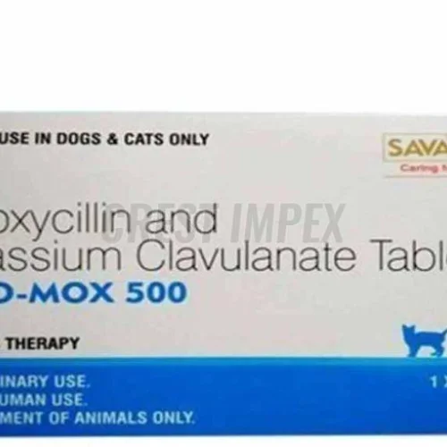 Toxo Mox 500mg Amoxycilin Potassium Clavulanate Tablets