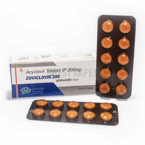 Zoviclovir 200mg Aciclovir Tablet