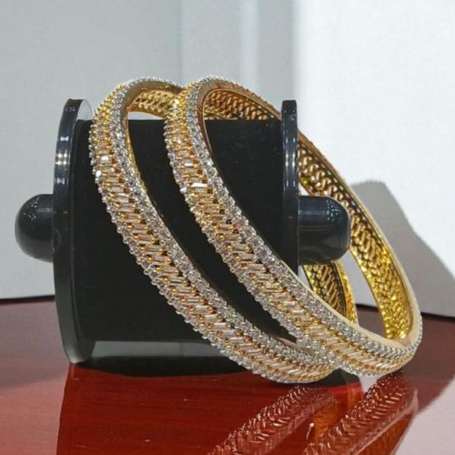 AD Baguette Bangles