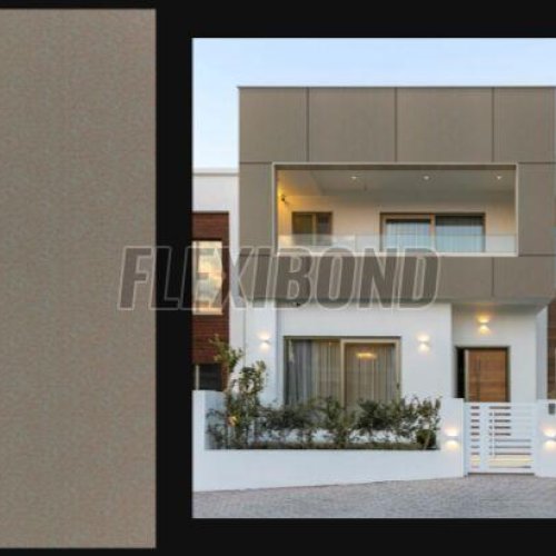 Abstract Metal Finish Aluminum Composite Panel