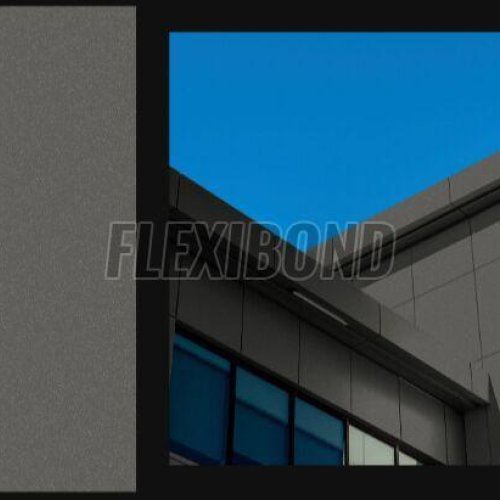 Black Silver Aluminum Composite Panel