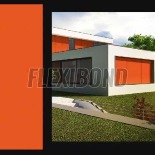 Bright Orange Aluminum Composite Panel