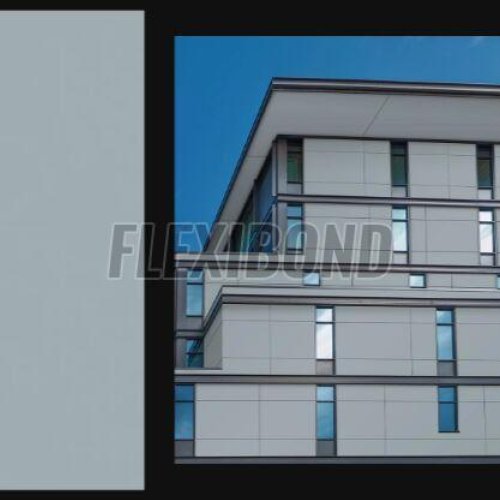Brush Silver Aluminum Composite Panel