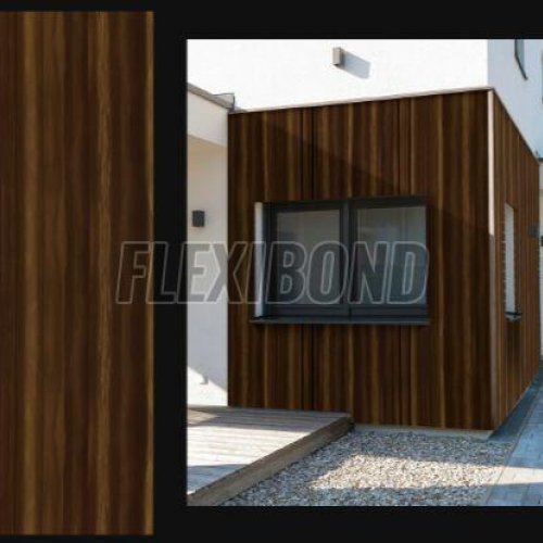 California Walnut Wood Finish Aluminum Composite Panel