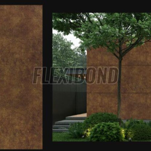 Corten Copper Finish Aluminum Composite Panel