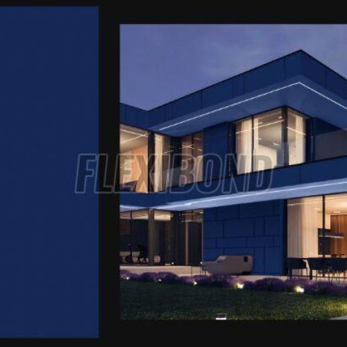 Dark Blue Aluminum Composite Panel