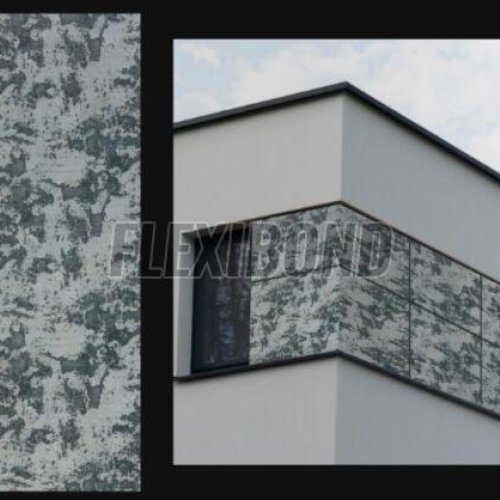 Dove Grey Marble Finish Aluminum Composite Panel