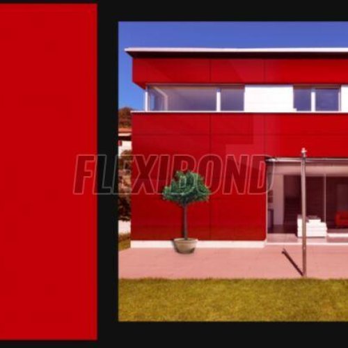 High Gloss Red Aluminum Composite Panel