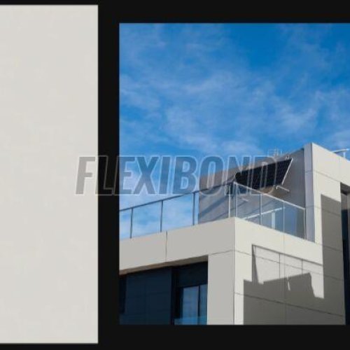 Off White Aluminum Composite Panel