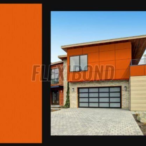Orange Aluminum Composite Panel