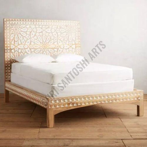 Arabic Mango Wood Bed