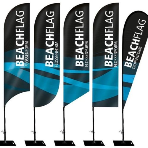 Mild Steel Feather Flag Poles