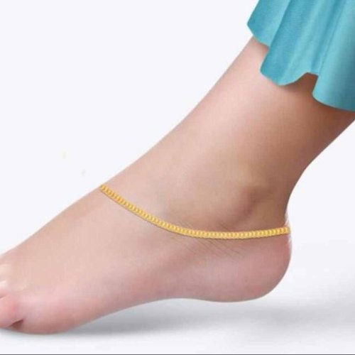 22K Ladies Gold Anklets