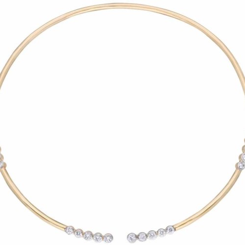 Diamond Hasli Necklace