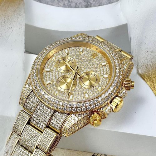 Diamond Studded Watch