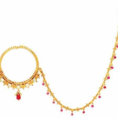 Elegant Gold Nose Ring