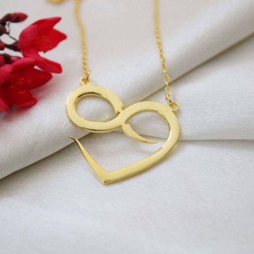 Gold Infinity Pendant
