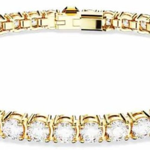 Matrix Tennis Gold Bracelet