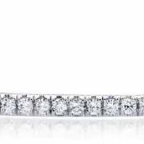 Open Diamond Bangle