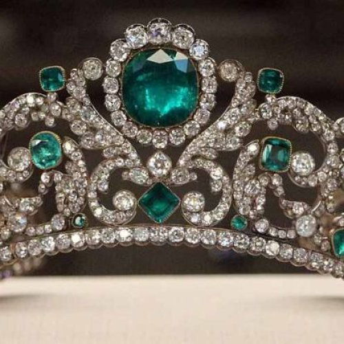 Sweetv Vintage Rhinestone Crown Royal Pearl Princess Diana Tiara