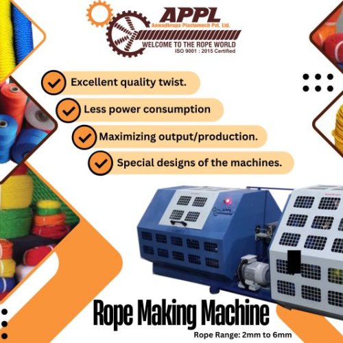 Plastic Rope Making Machine