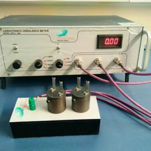 Capacitance Unbalance Meter.
