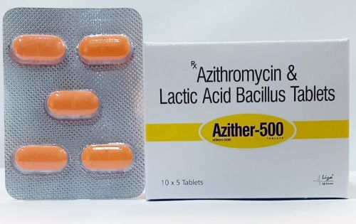 Azihromycin and Lactic Acid Bacillus Tablet