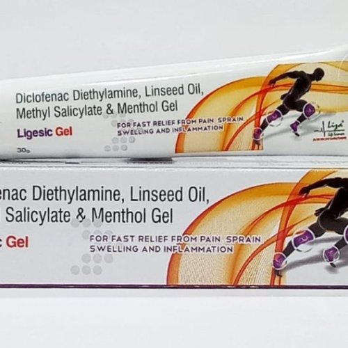 Diclofenac Diethylamine, Linseed Oil, Methyl Salicylate &AMP; Menthol Gel