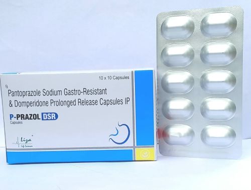 Pantoprazole Gastro Resistant And Domperidone Prolonged Release Capsules