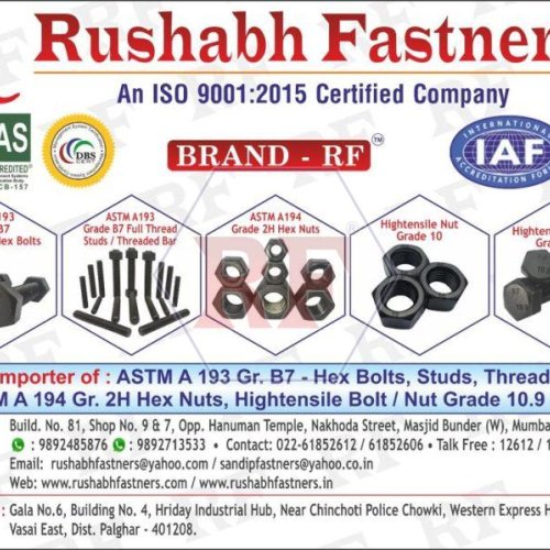 high tensile steel stud nut