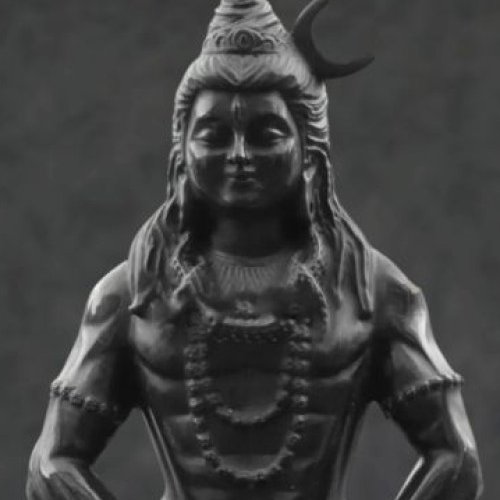 Black Marble Shiva Statue
