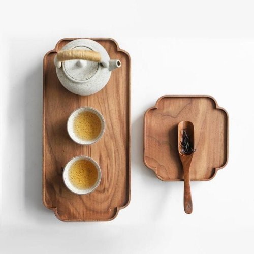 Wooden Tea Serving Tray
