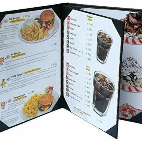 Menu Card Printing Services