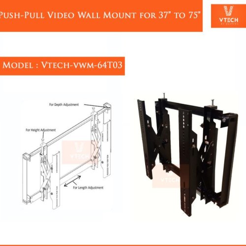 Video Wall Mount Bracket For 32 Inch To 75 Inch