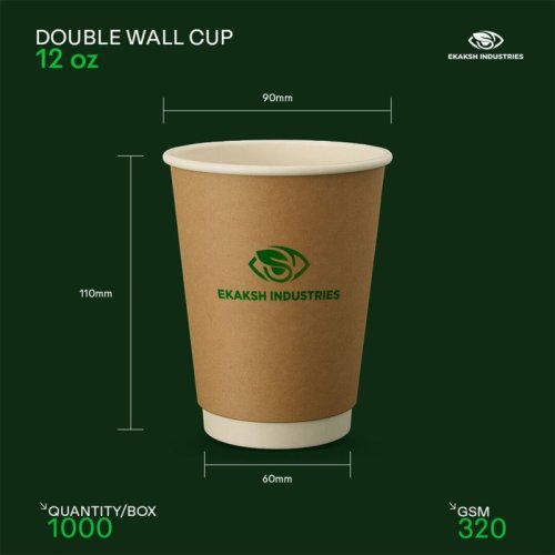 12 OZ Double Wall Paper Cup