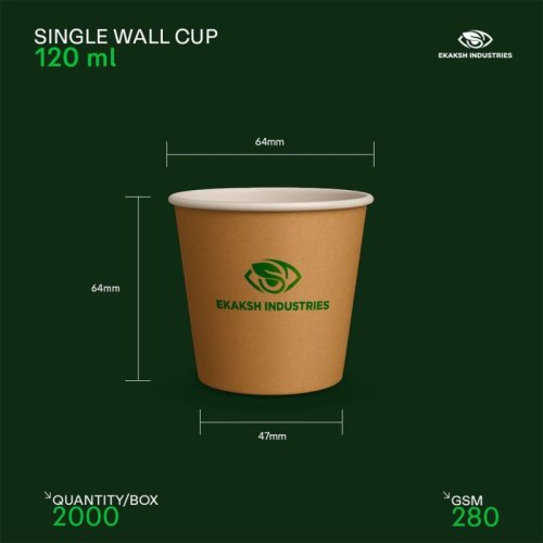 120ml Single Wall Paper Cup