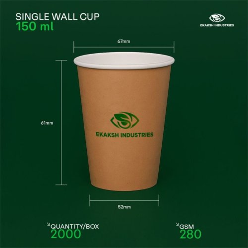 150ml Single Wall Paper Cup