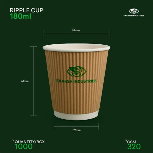 180ml Ripple Wall Cup