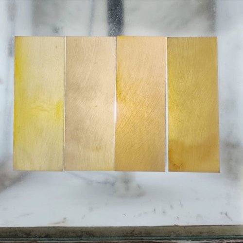 Milk White Buffalo Horn Plate