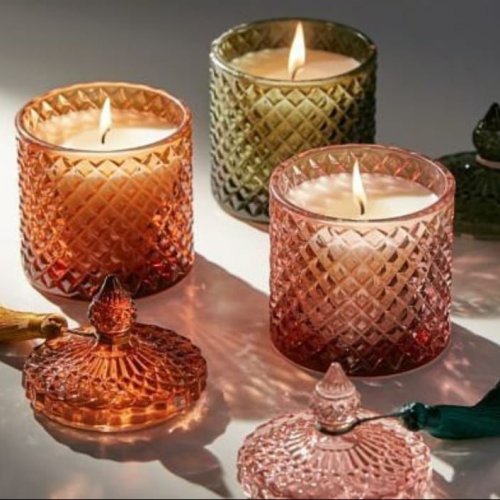 Luxury Scented Glass Jar Candles