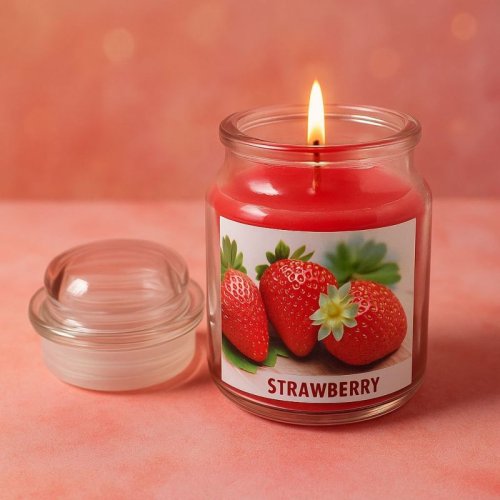Romantic Scented Glass Jar Candles