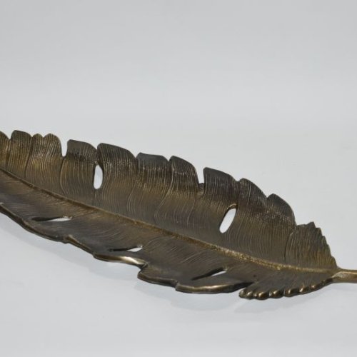 Feather Shaped Decorative Platter