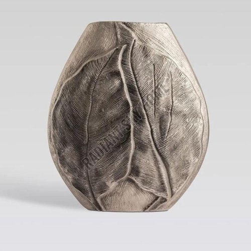 Antique Aluminium Flower Vase